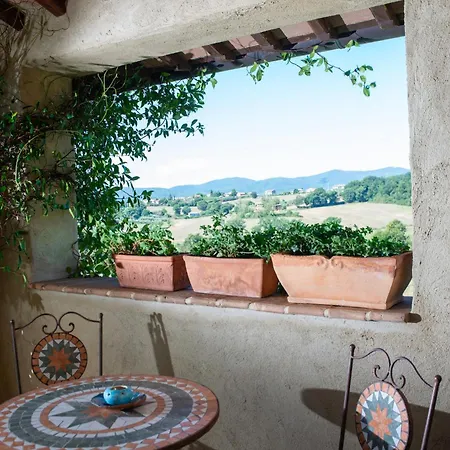 Tenuta Di Campagna Con Piscina Immersa Nel * Montecastrilli